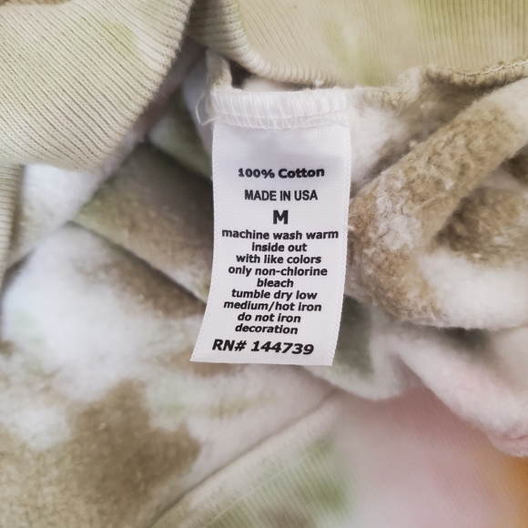 NWT TIE-DYE HOODIE - Picture 2 of 2